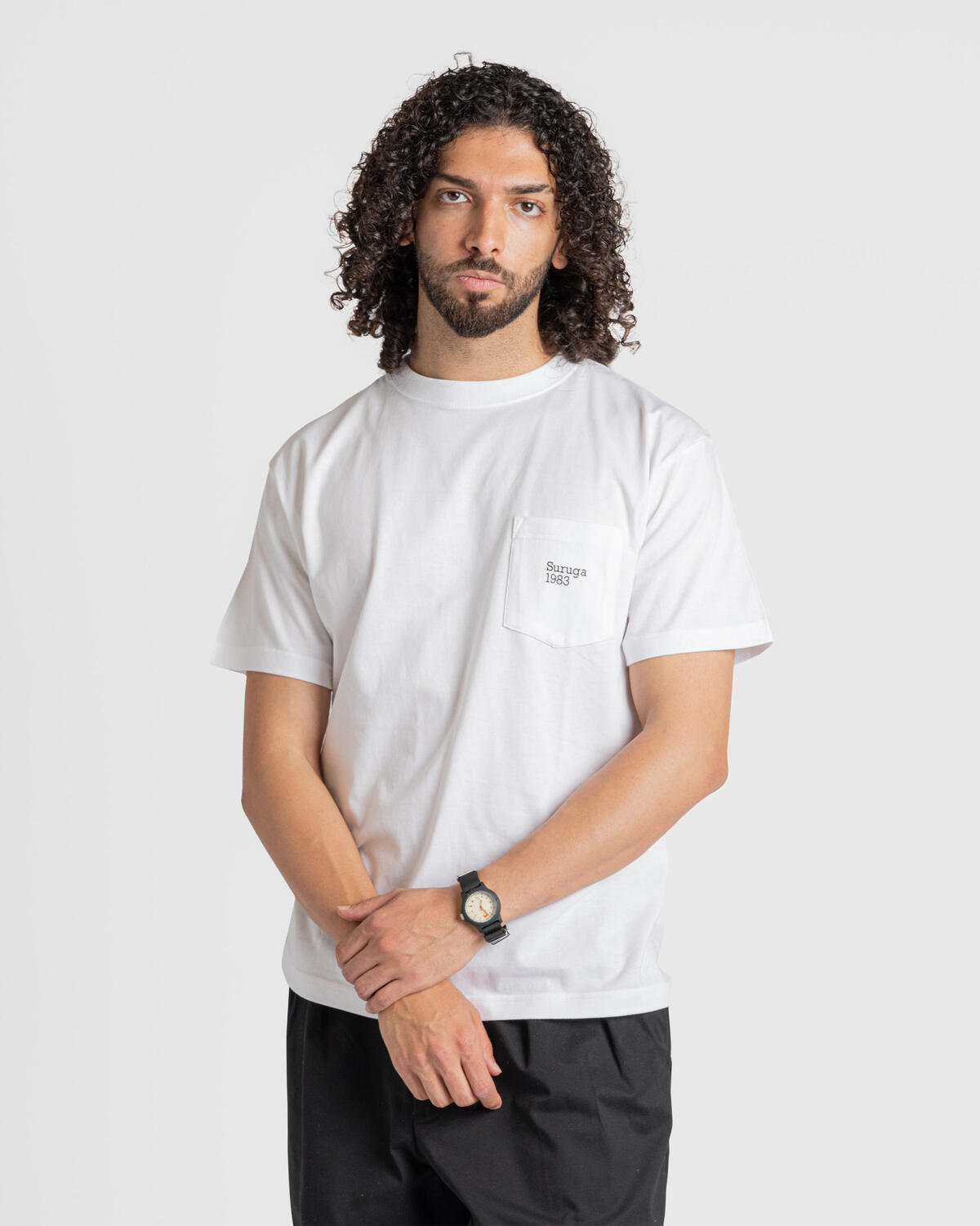 専用‼︎ALMAT PHOTO TEE WHITE BEAMS Japan TADANORI YOKOO SURUGA TEE | 58040288049-01